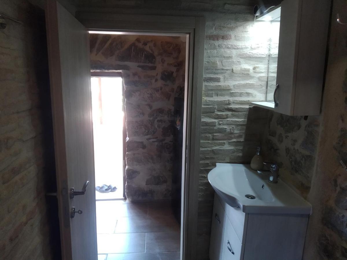 Panos Stone Tower Villa Paliros Bagian luar foto